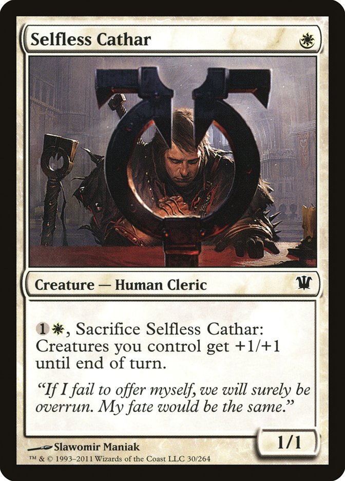Selfless Cathar [Innistrad] | Game Haven TX