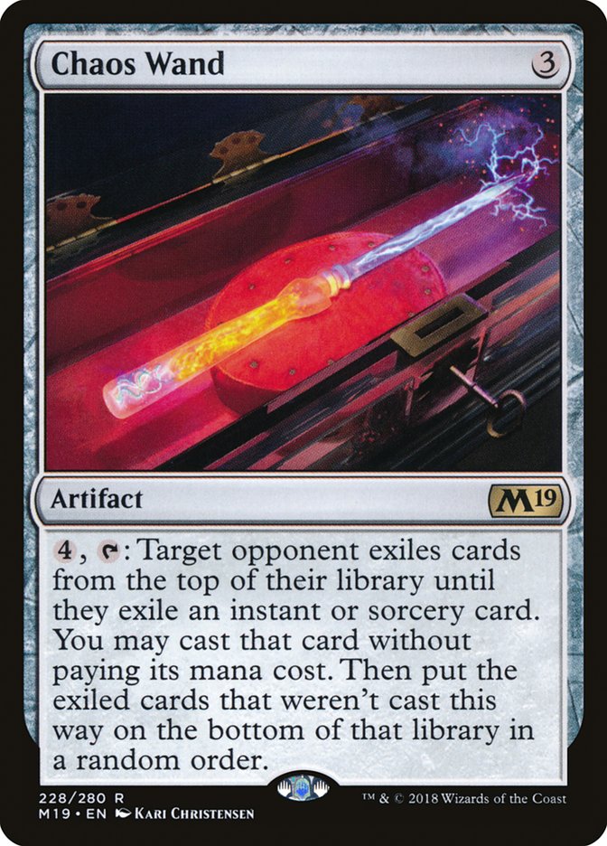 Chaos Wand [Core Set 2019] | Game Haven TX