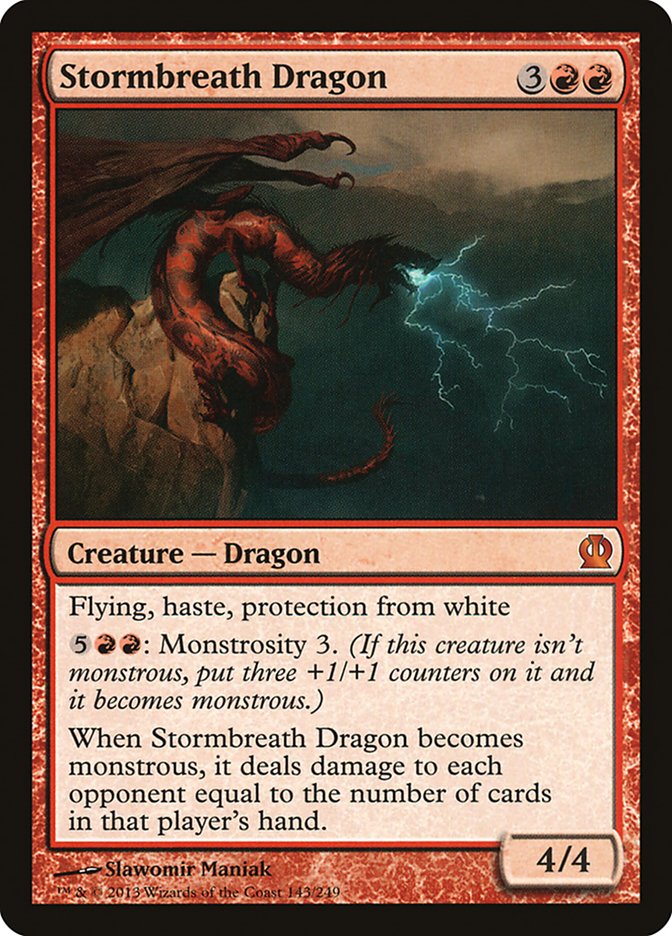 Stormbreath Dragon [Theros] | Game Haven TX