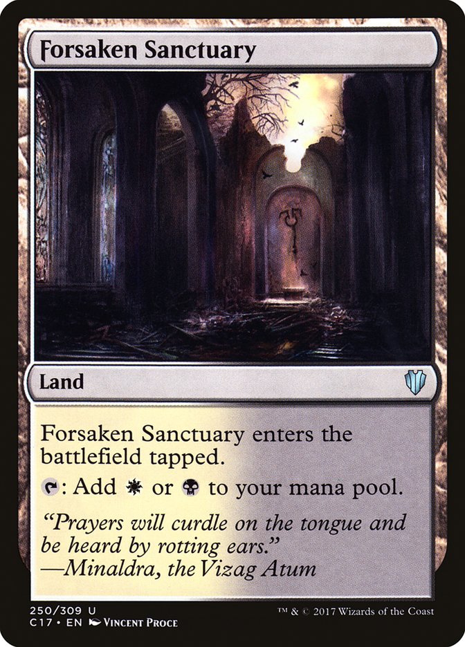 Forsaken Sanctuary [Commander 2017] | Game Haven TX