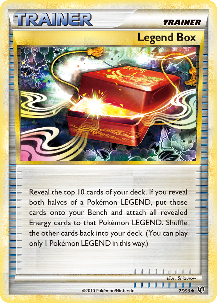Legend Box (75/90) [HeartGold & SoulSilver: Undaunted] | Game Haven TX