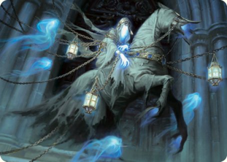 Patrician Geist Art Card [Innistrad: Midnight Hunt Art Series] | Game Haven TX