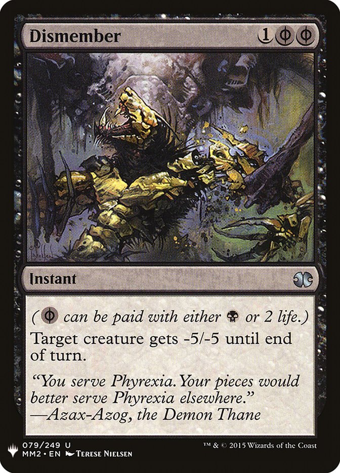 Dismember [Mystery Booster] | Game Haven TX