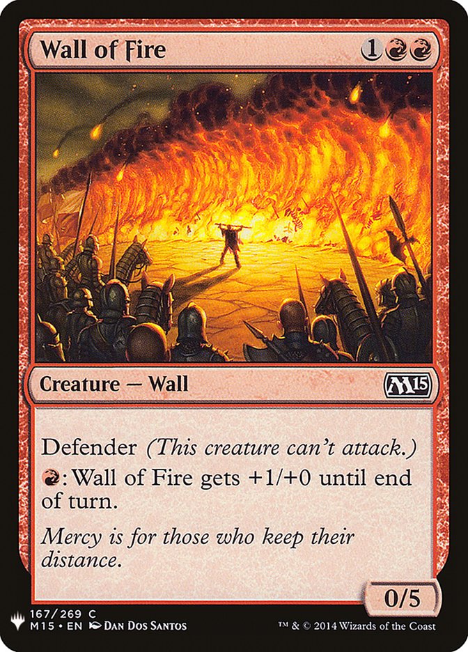 Wall of Fire [Mystery Booster] | Game Haven TX
