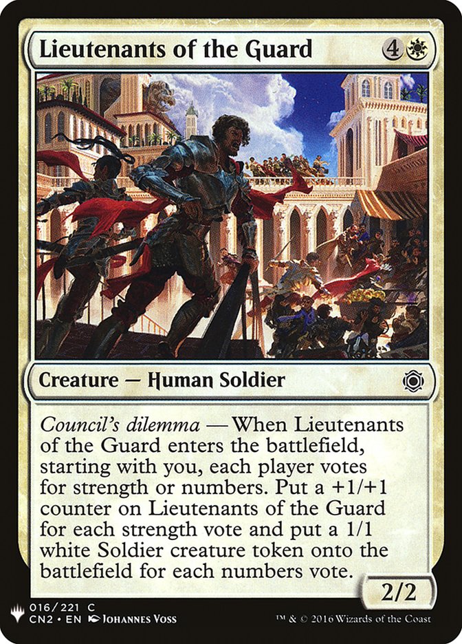 Lieutenants of the Guard [Mystery Booster] | Game Haven TX