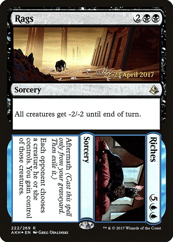 Rags // Riches [Amonkhet Promos] | Game Haven TX