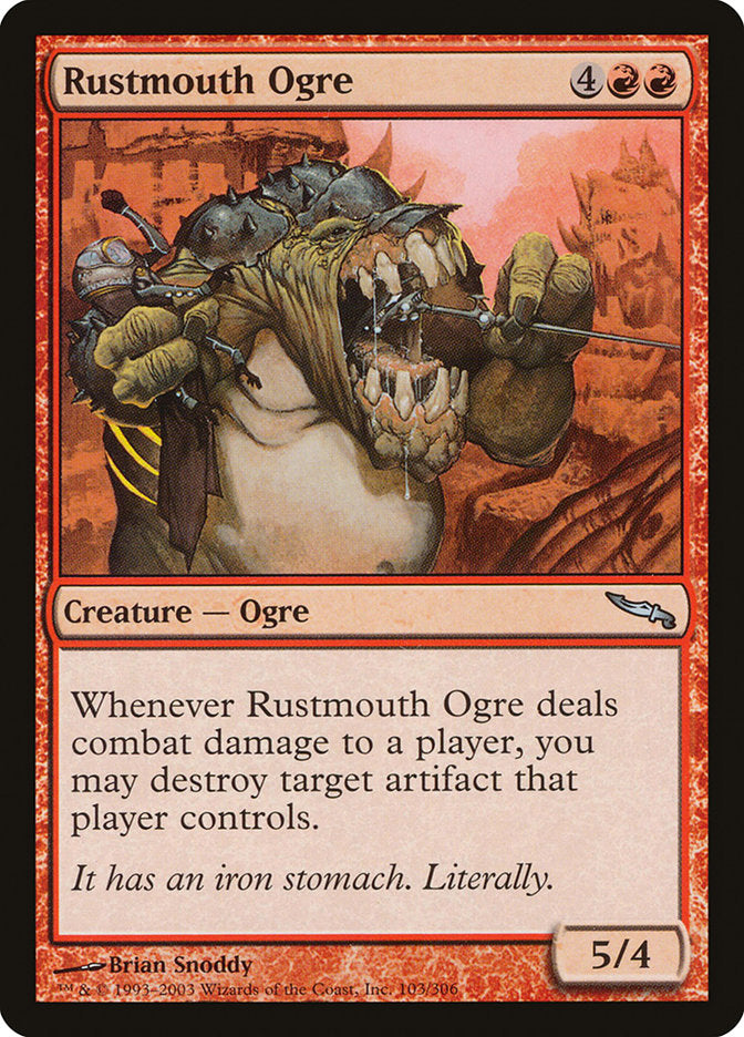 Rustmouth Ogre [Mirrodin] | Game Haven TX
