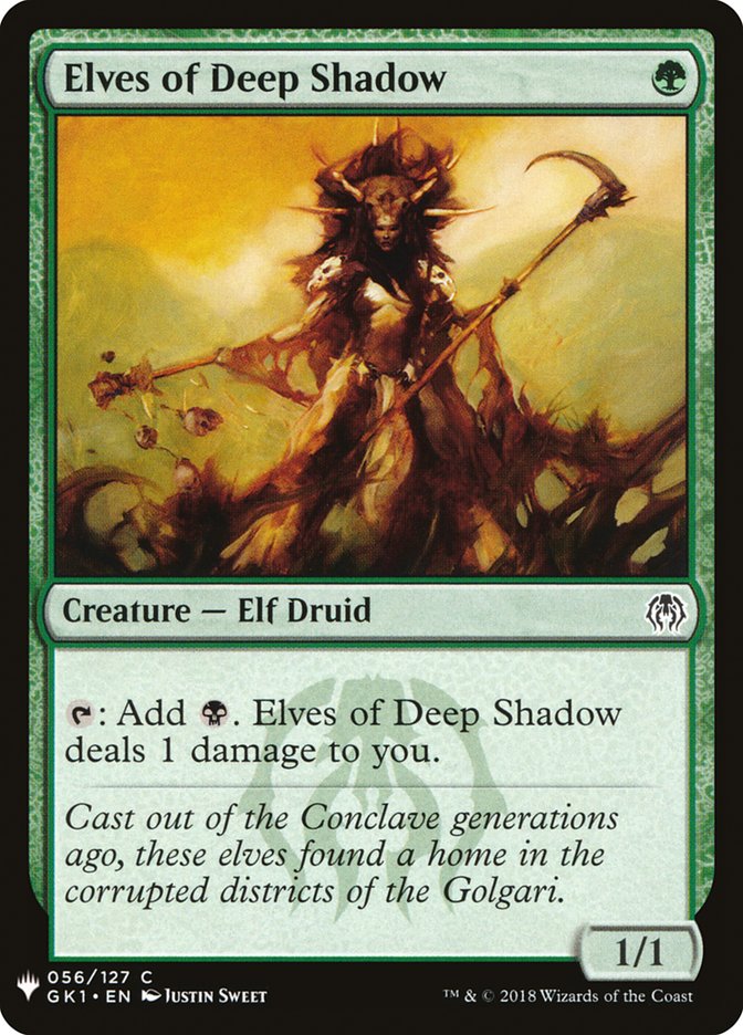 Elves of Deep Shadow [Mystery Booster] | Game Haven TX