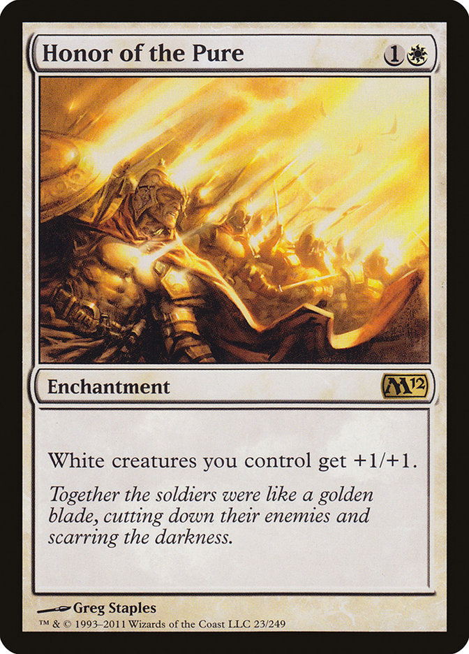 Honor of the Pure [Magic 2012] | Game Haven TX