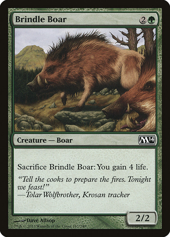 Brindle Boar [Magic 2014] | Game Haven TX
