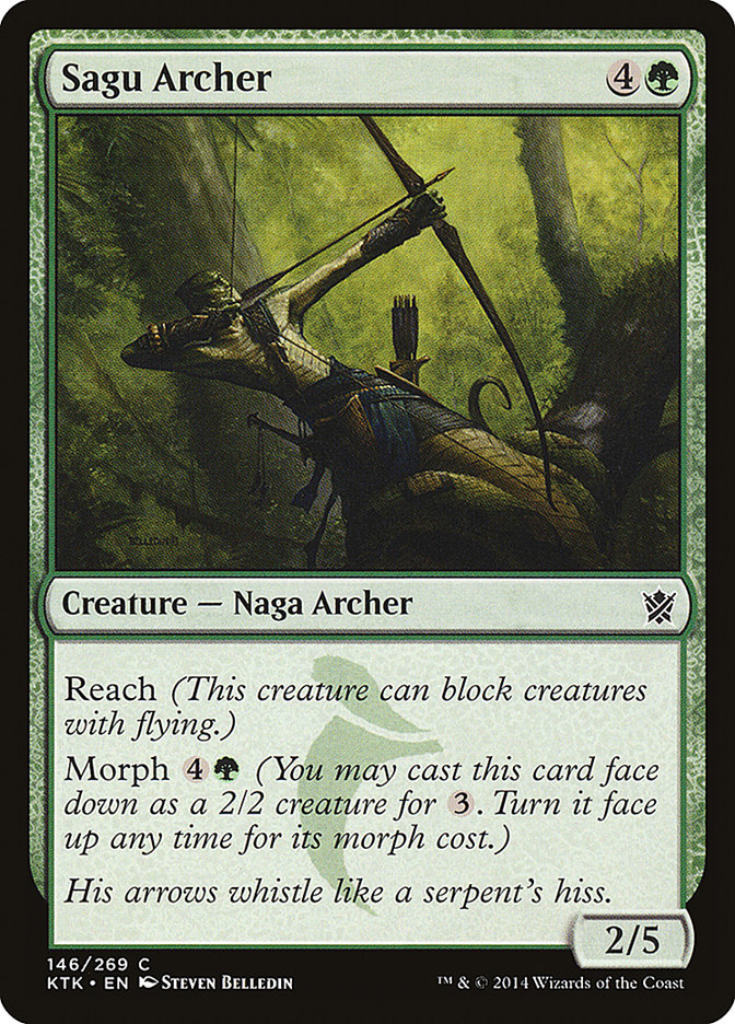 Sagu Archer [Khans of Tarkir] | Game Haven TX