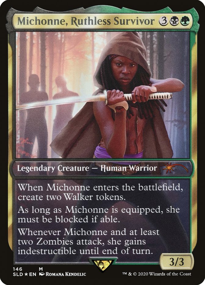 Michonne, Ruthless Survivor [Secret Lair Drop] | Game Haven TX