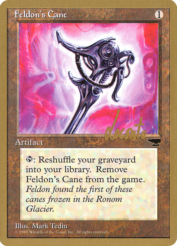 Feldon's Cane (Michael Loconto) [Pro Tour Collector Set] | Game Haven TX