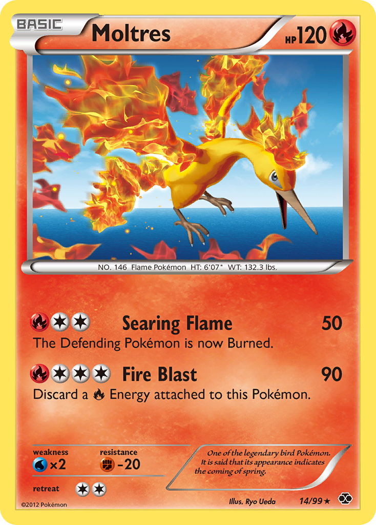 Moltres (14/99) [Black & White: Next Destinies] | Game Haven TX
