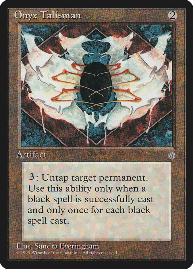 Onyx Talisman [Ice Age] | Game Haven TX