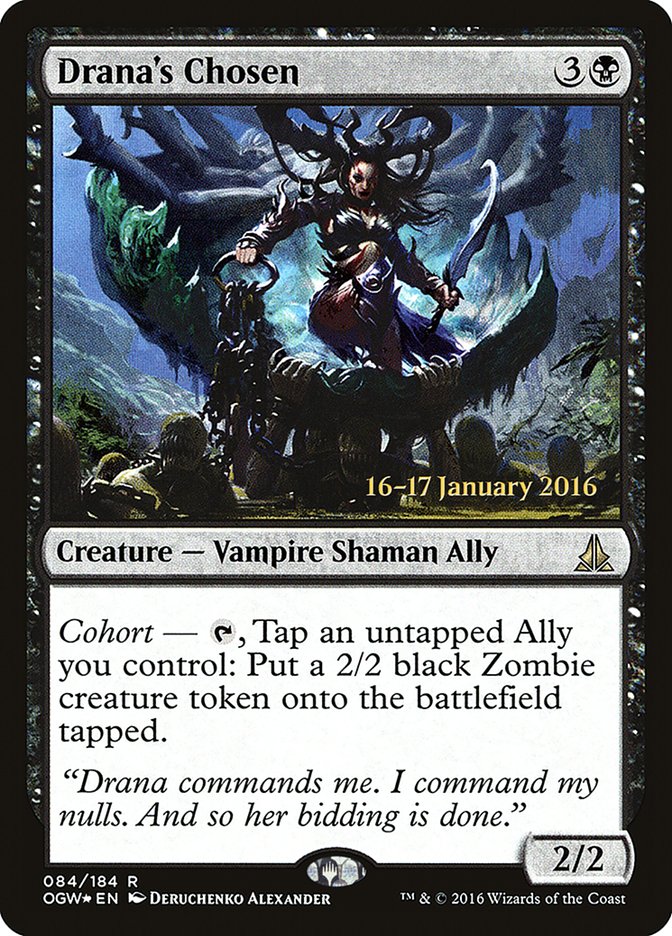 Drana's Chosen [Oath of the Gatewatch Promos] | Game Haven TX