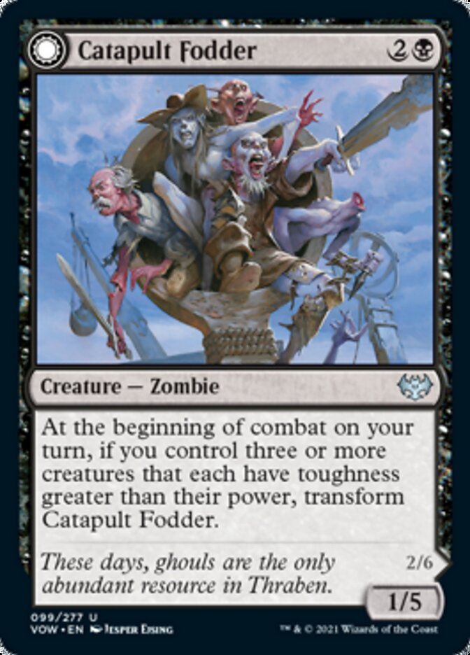 Catapult Fodder // Catapult Captain [Innistrad: Crimson Vow] | Game Haven TX