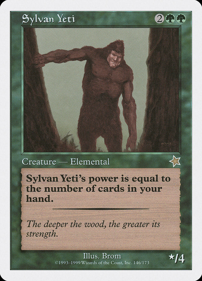 Sylvan Yeti [Starter 1999] | Game Haven TX