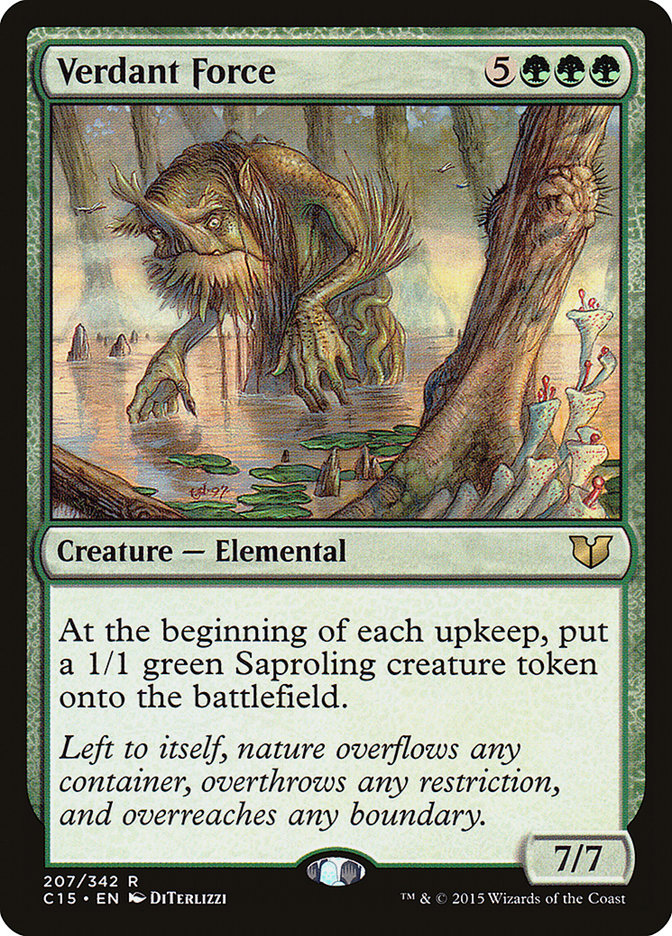 Verdant Force [Commander 2015] | Game Haven TX