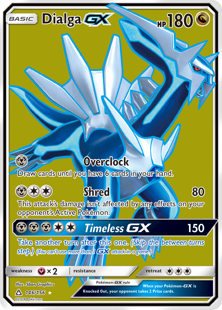 Dialga GX (146/156) [Sun & Moon: Ultra Prism] | Game Haven TX