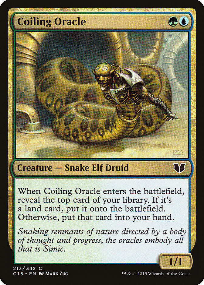 Coiling Oracle [Commander 2015] | Game Haven TX