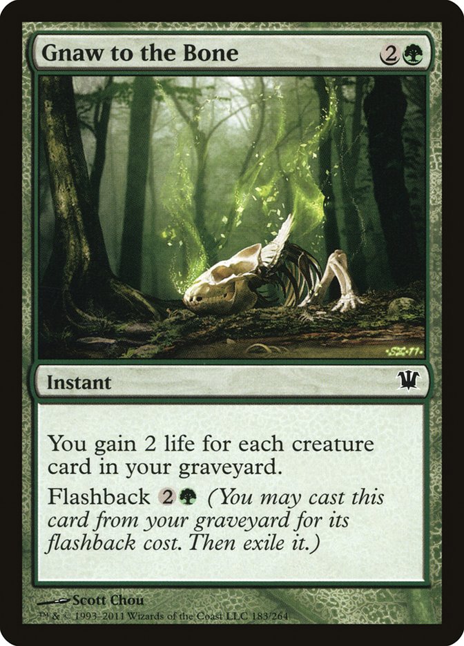 Gnaw to the Bone [Innistrad] | Game Haven TX