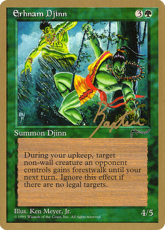 Erhnam Djinn (George Baxter) [Pro Tour Collector Set] | Game Haven TX
