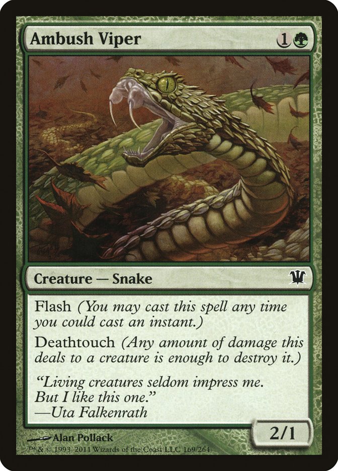 Ambush Viper [Innistrad] | Game Haven TX