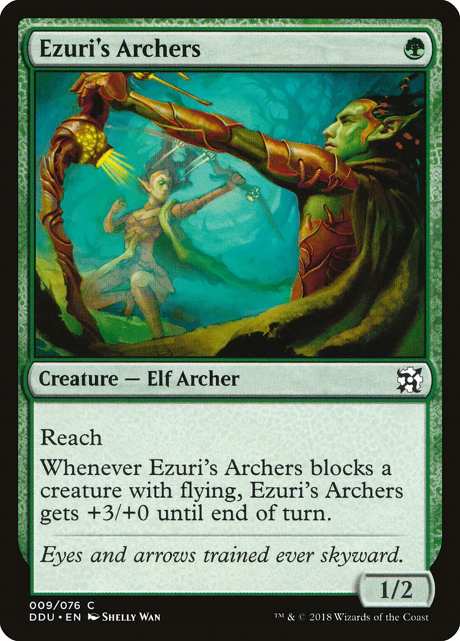 Ezuri's Archers [Duel Decks: Elves vs. Inventors] | Game Haven TX
