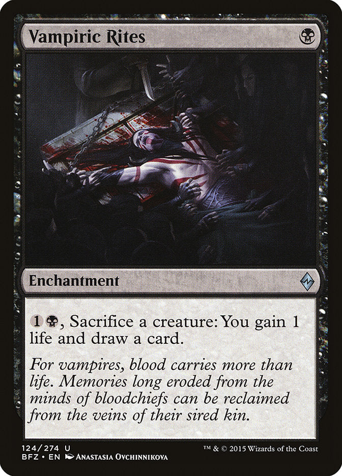 Vampiric Rites [Battle for Zendikar] | Game Haven TX