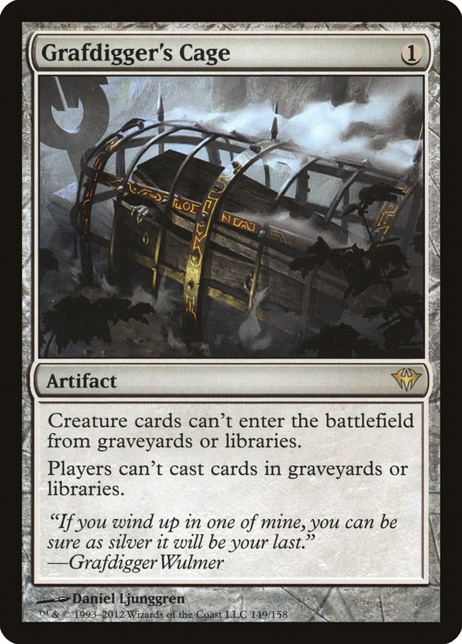 Grafdigger's Cage [Dark Ascension] | Game Haven TX