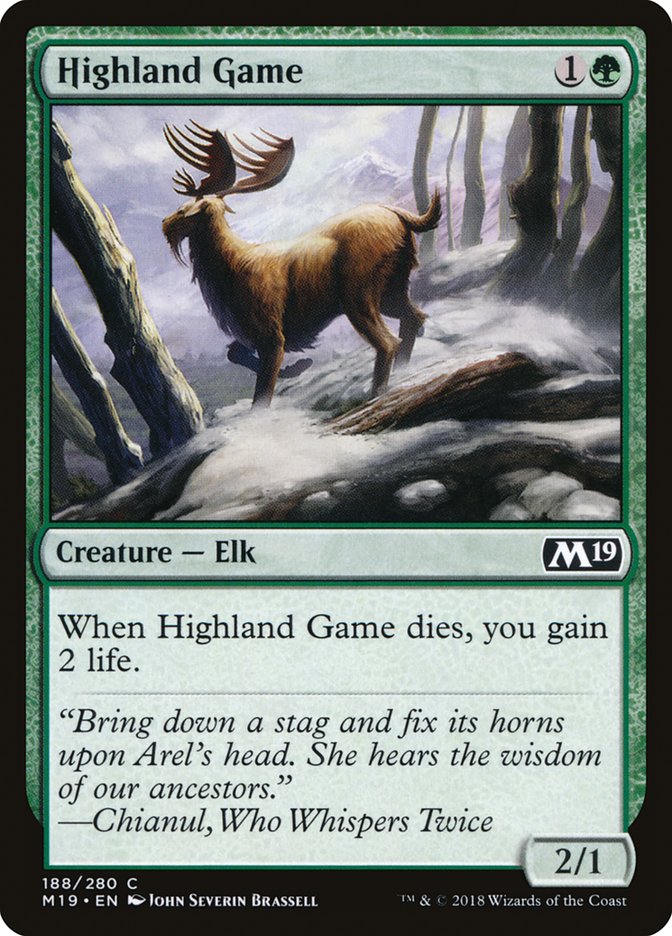 Highland Game [Core Set 2019] | Game Haven TX