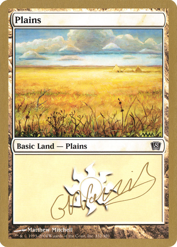 Plains (gn332) (Gabriel Nassif) [World Championship Decks 2004] | Game Haven TX