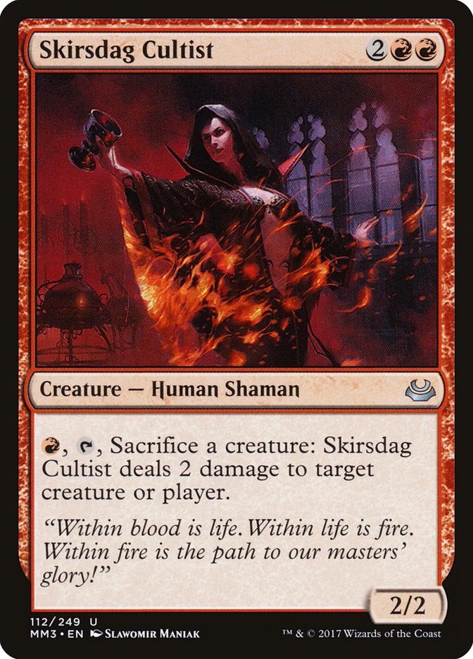 Skirsdag Cultist [Modern Masters 2017] | Game Haven TX