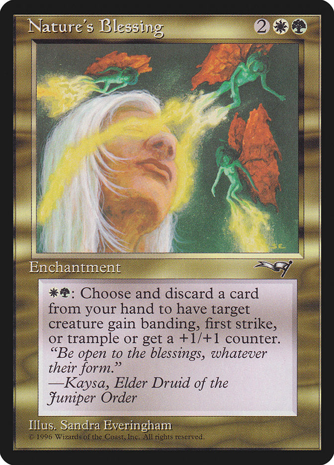 Nature's Blessing [Alliances] | Game Haven TX