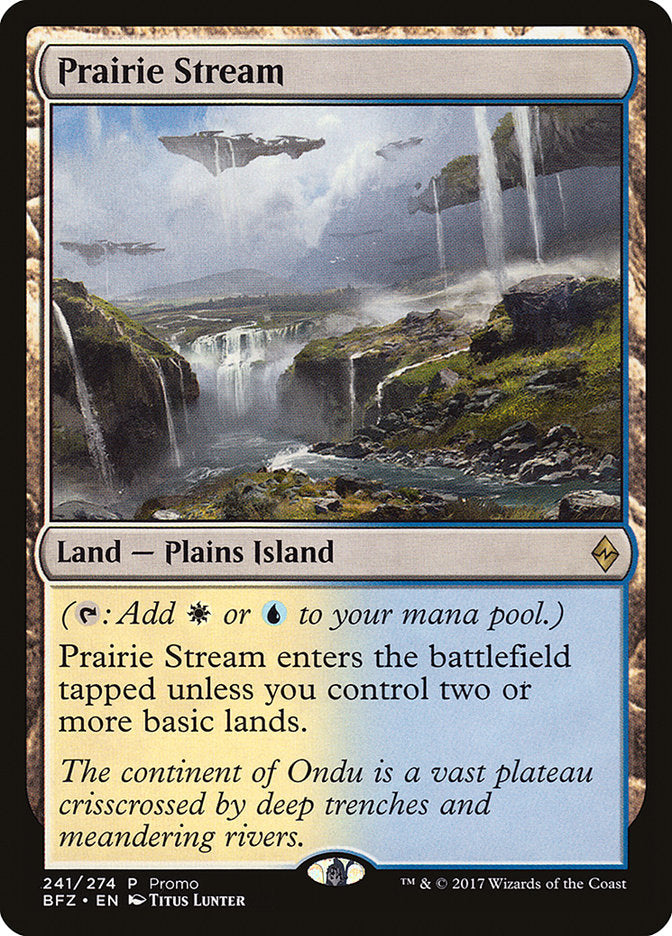 Prairie Stream [BFZ Standard Series] | Game Haven TX