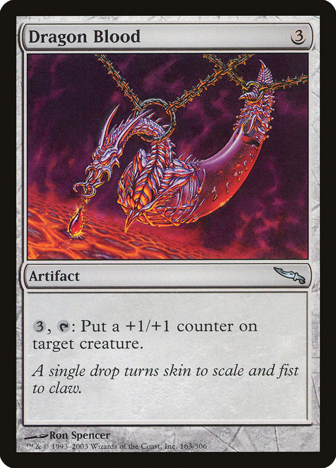 Dragon Blood [Mirrodin] | Game Haven TX
