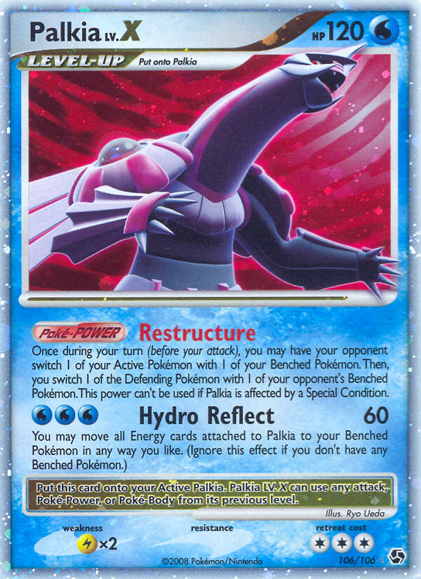 Palkia LV.X (106/106) [Diamond & Pearl: Great Encounters] | Game Haven TX