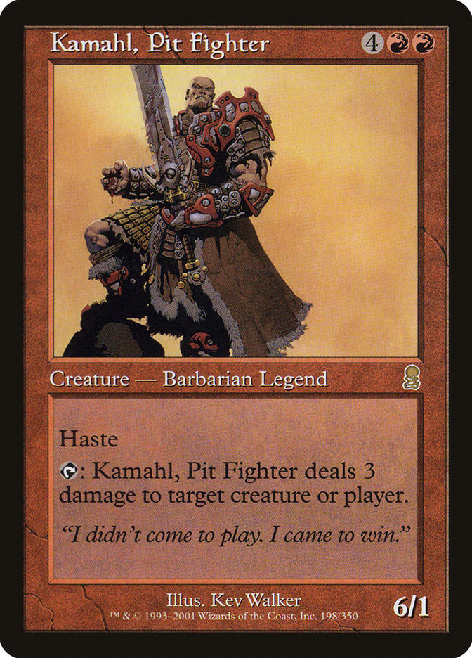 Kamahl, Pit Fighter [Odyssey] | Game Haven TX