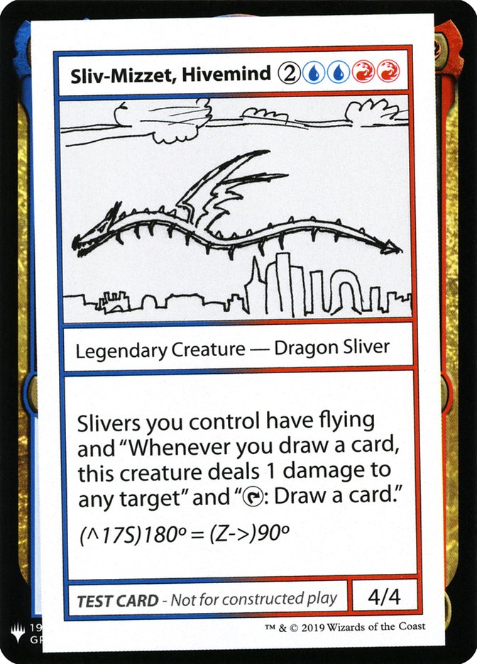 Sliv-Mizzet, Hivemind [Mystery Booster Playtest Cards] | Game Haven TX