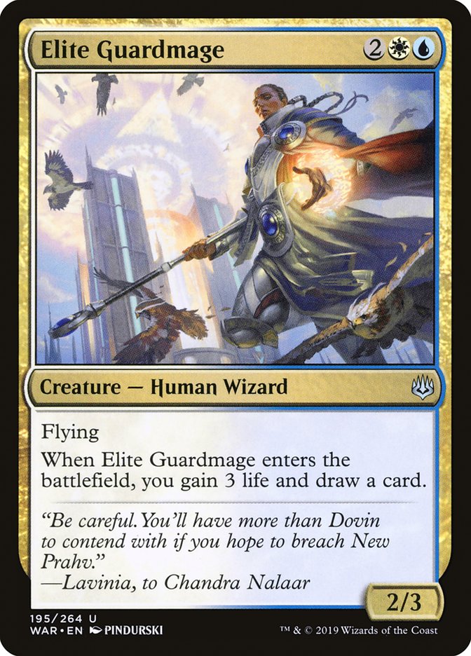 Elite Guardmage [War of the Spark] | Game Haven TX