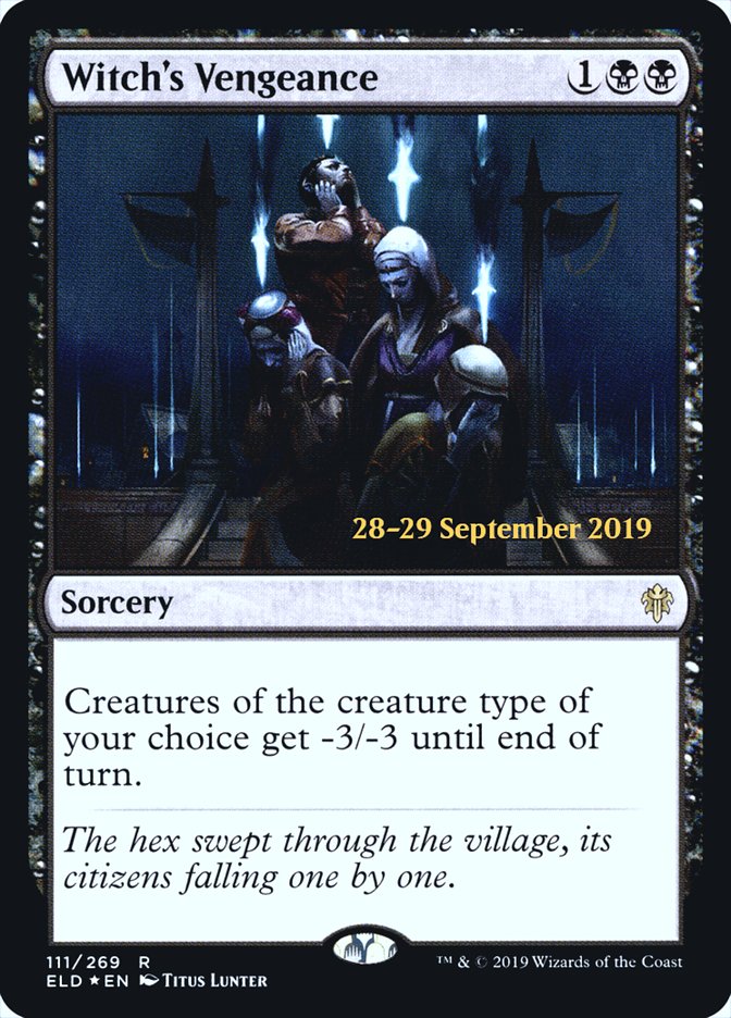 Witch's Vengeance [Throne of Eldraine Promos] | Game Haven TX