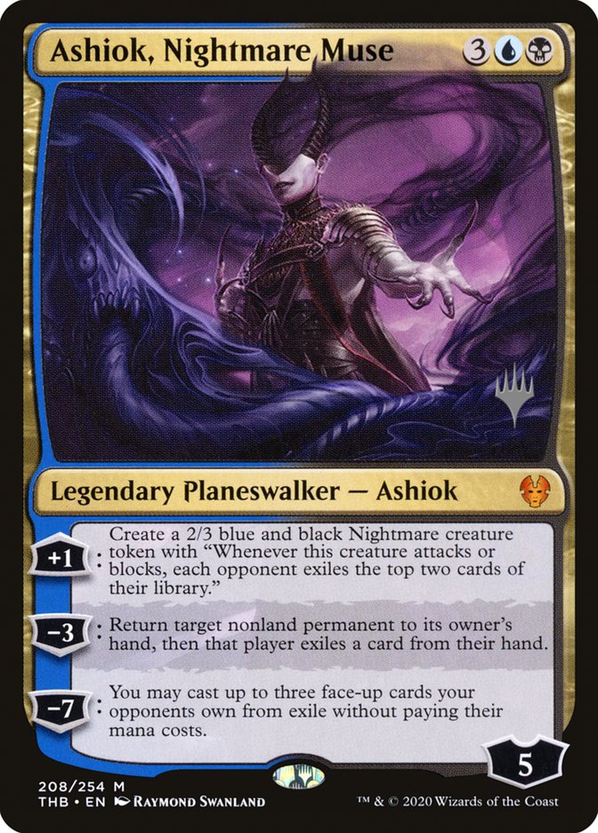 Ashiok, Nightmare Muse (Promo Pack) [Theros Beyond Death Promos] | Game Haven TX