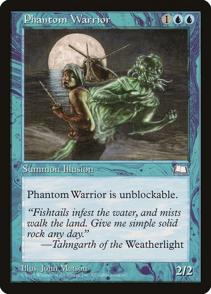 Phantom Warrior [Weatherlight] | Game Haven TX