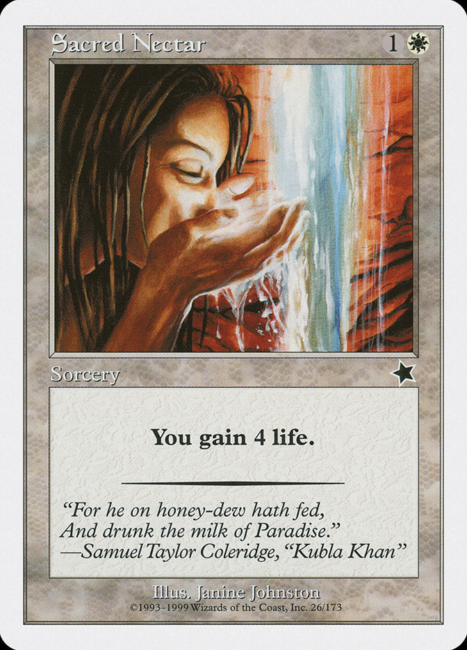 Sacred Nectar [Starter 1999] | Game Haven TX