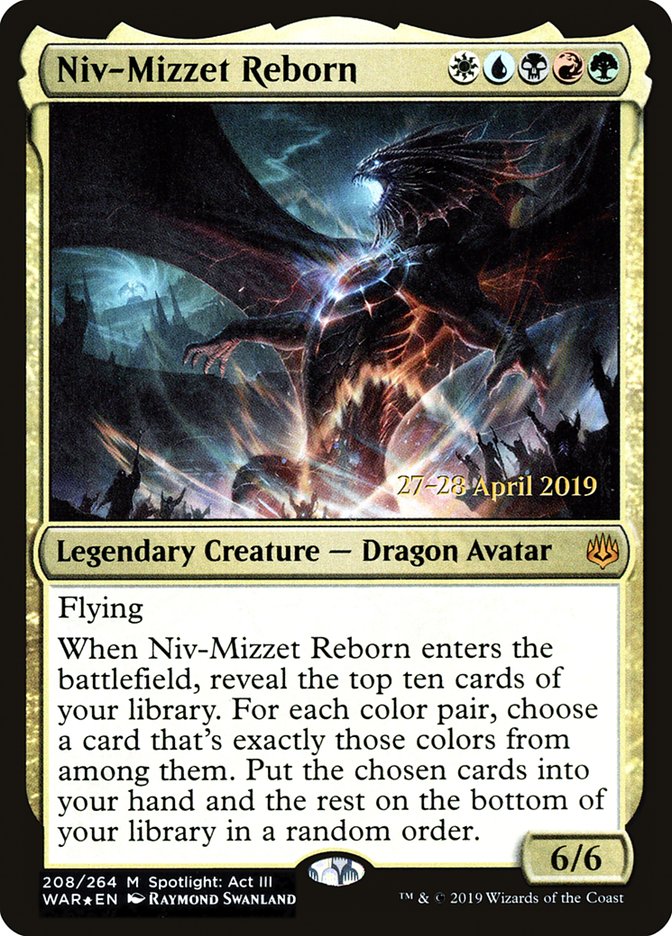 Niv-Mizzet Reborn [War of the Spark Promos] | Game Haven TX