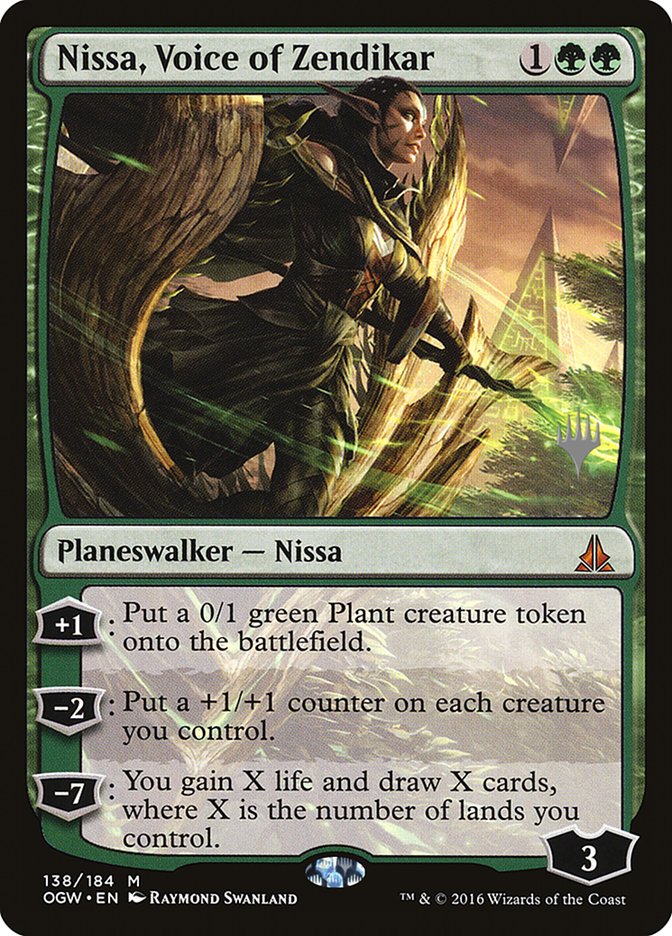 Nissa, Voice of Zendikar [Oath of the Gatewatch Promos] | Game Haven TX