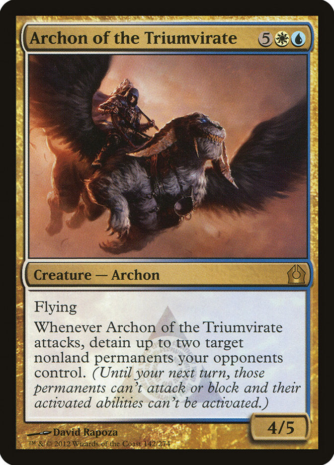Archon of the Triumvirate [Return to Ravnica] | Game Haven TX