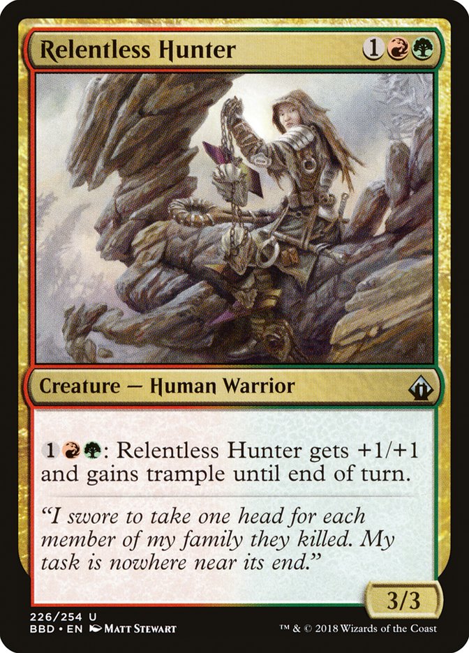 Relentless Hunter [Battlebond] | Game Haven TX