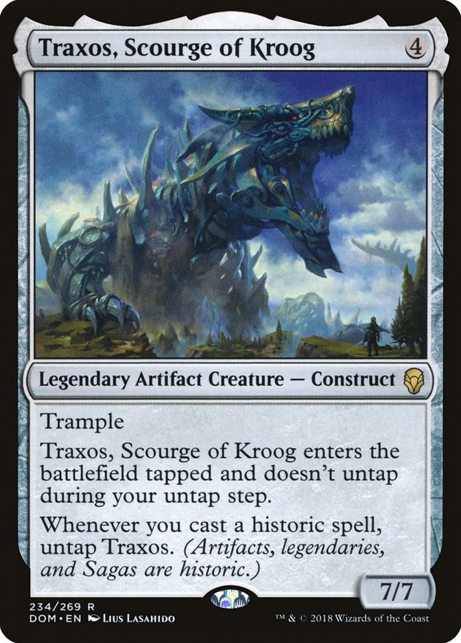 Traxos, Scourge of Kroog [Dominaria] | Game Haven TX